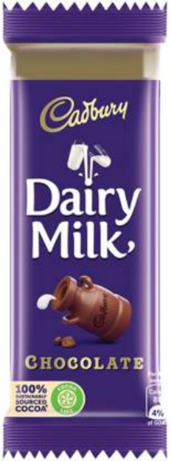 Cadbury Dairy Milk Chocolate Bars  - 50gm